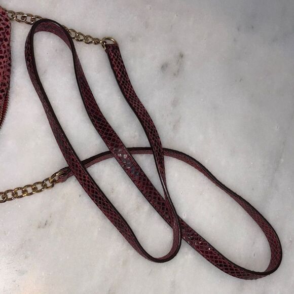 Michael Kors Python Leather Mini Crossbody Bag - Picture 16 of 16